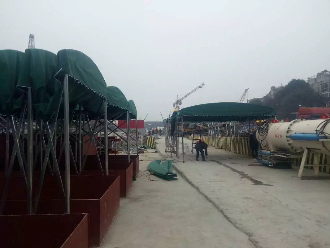 新乐市新乐市中铁二十一局工地移动施工棚